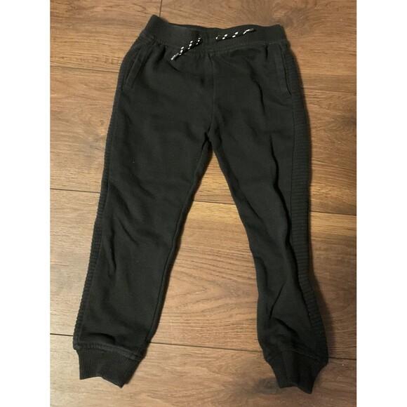 Members Mark My Favorite Jogger Size 4 Black Elastic Waist Pockets pants - Picture 1 of 4